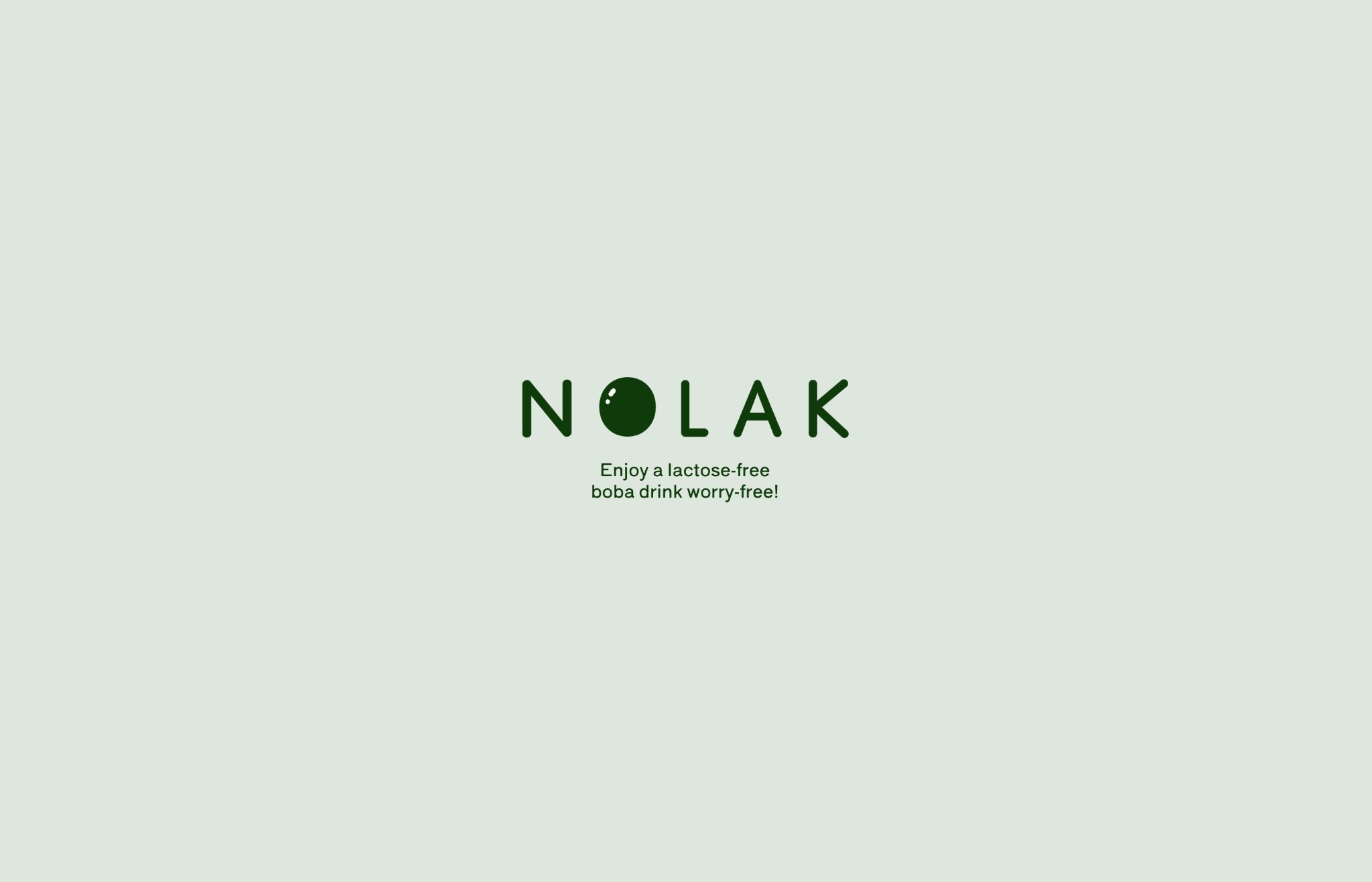 Nolak, enjoy a lactose-free boba drink worry-free!