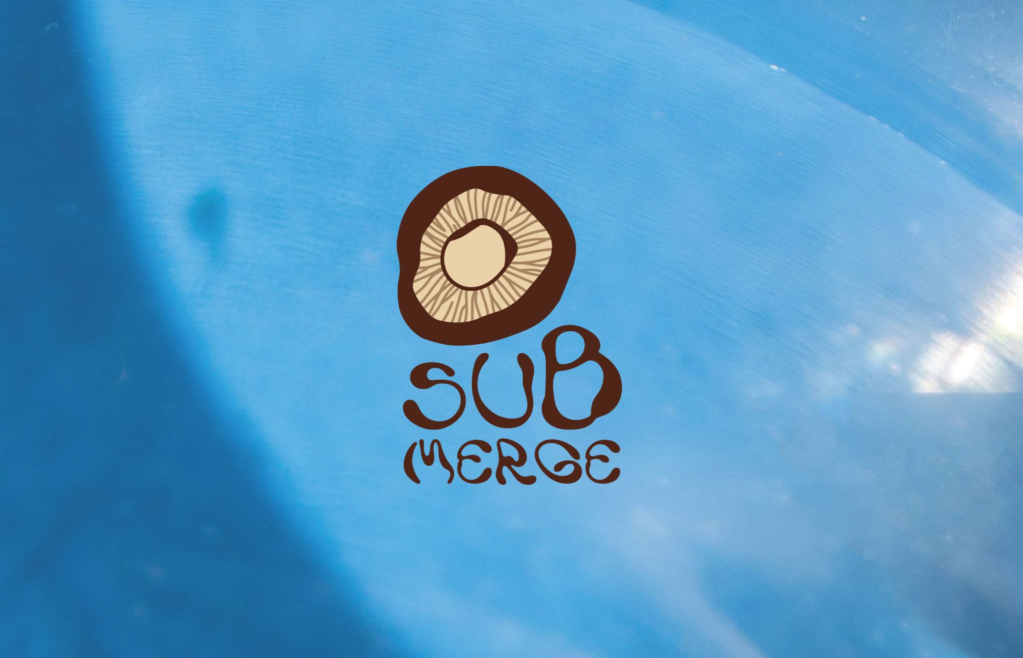 Submerge music festival mushroom logo